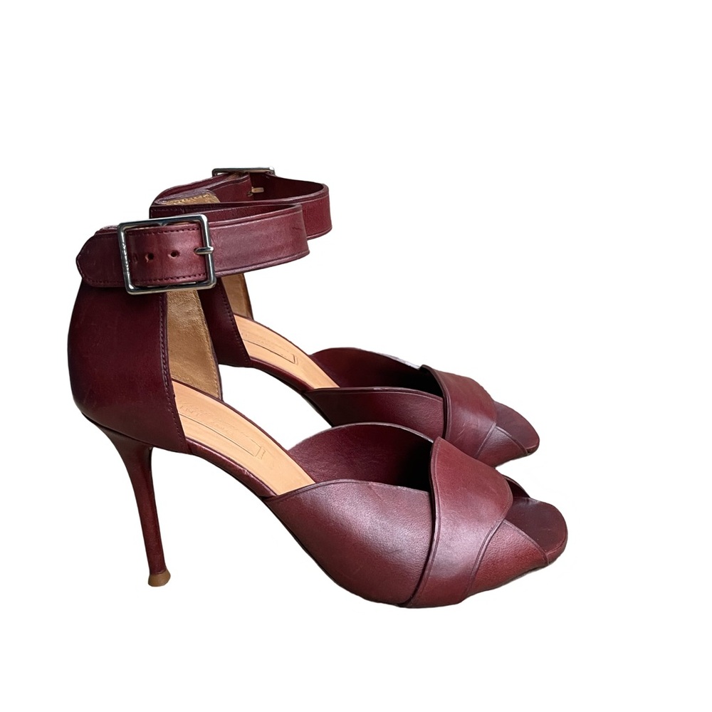 Celine burgundy pumps 36.5